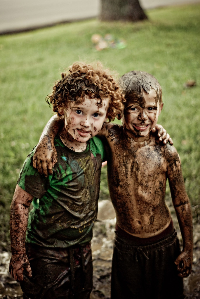 Is playing in the dirt good for kids' immune systems?