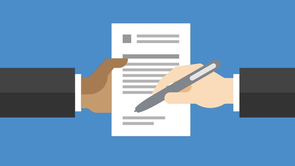 Текстовый документ: слова на белом фоне.