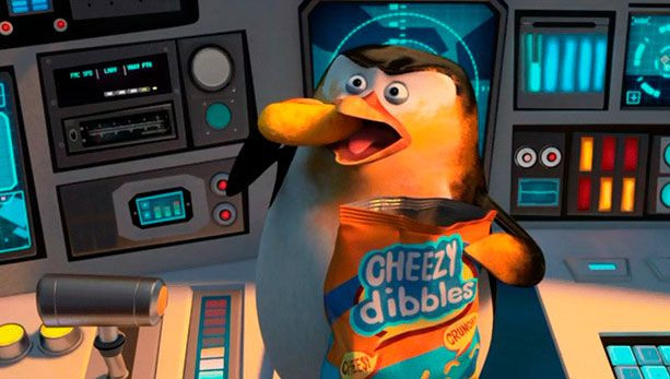 Мультяшный рисунок с красочными персонажами в ярком стиле.