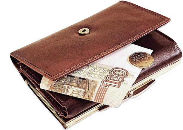 Аксессуары: кожаный кошелек с множеством карманов и отделений для карточек.