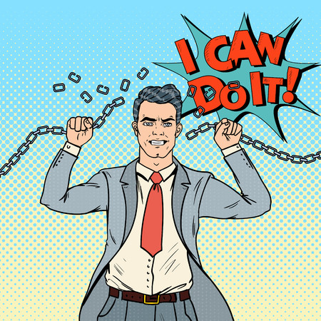 Мужчина в деловом костюме с галстуком, читает комиксы. Ключевые слова: книга, публикация, взрослый