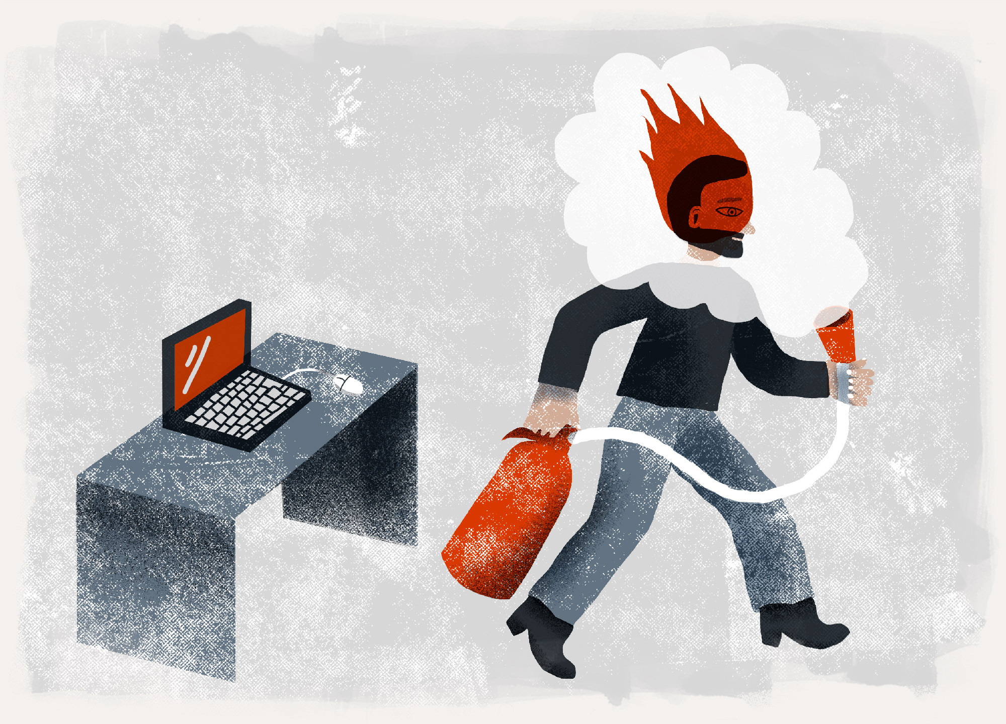 Человек в одежде и обуви с лицом и головой.