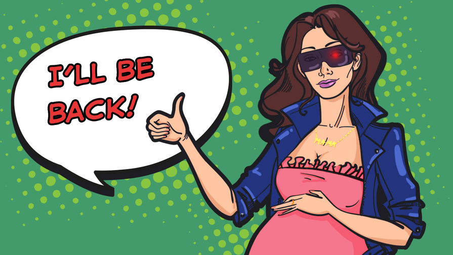 Женщина с комиксами в руке, издание для взрослых, смотрит в камеру.