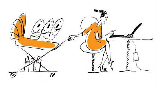 Картина с комиксом - человек читает книгу, изображение и текст в публикации.