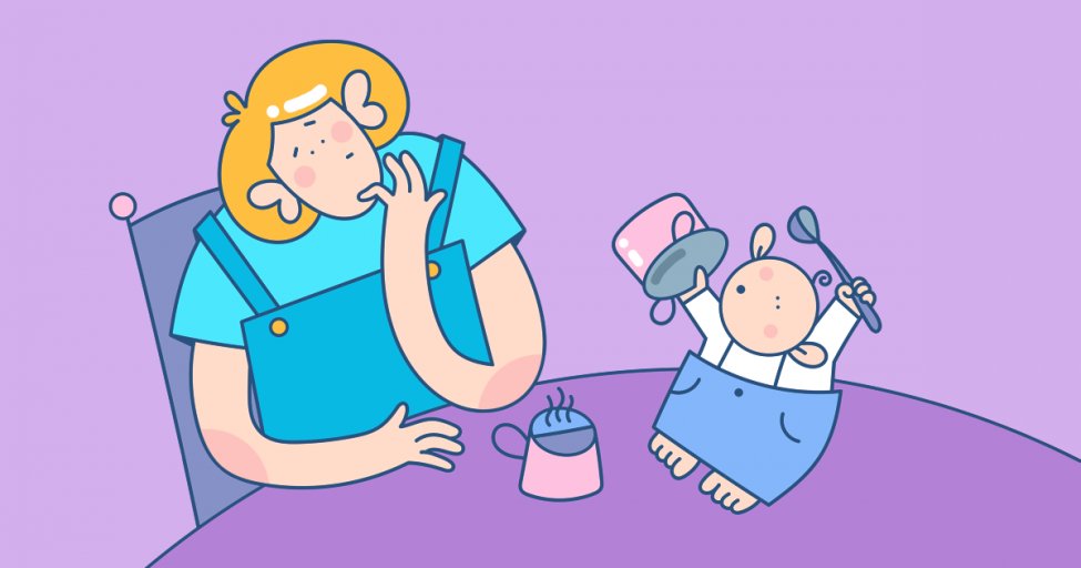 Картун малыш чистит лицо голова лица персональное уход изображения.