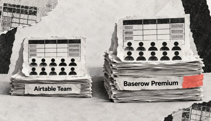 Airtable sau Baserow: 10 oameni pot dubla factura fără să dubleze datele