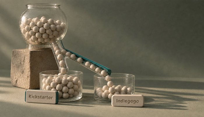 Kickstarter или Indiegogo: истите 5% не даваат иста конечна сметка