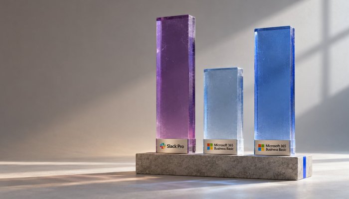 Slack eða Teams: 50 manna teymi getur sparað 750 dali á ári