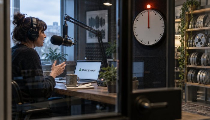 Podbean, nebo Buzzsprout: šest hodin měsíčně není neomezený podcast