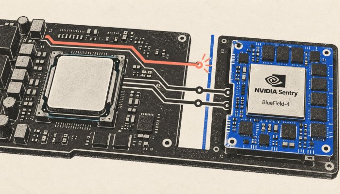 NVIDIA oddelila strážcu od AI agenta: zasiahnuť má za milisekundy