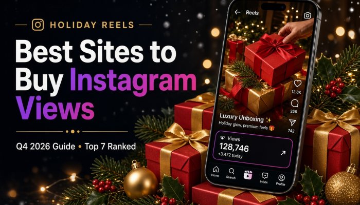 Top 7 Sites to Buy Instagram Views for 2026 Holiday Reels