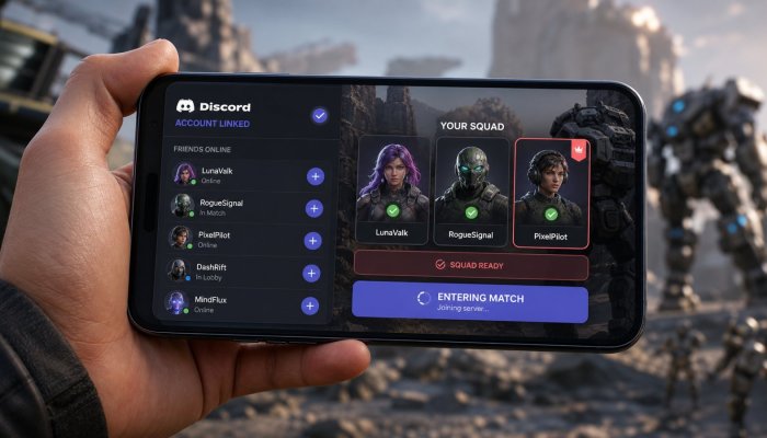 Discord lleva su capa social al móvil tras medir hasta 57% más días de juego