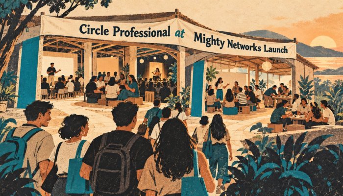 Circle o Mighty Networks: parehong 2% fee, $10 ang unang pagitan