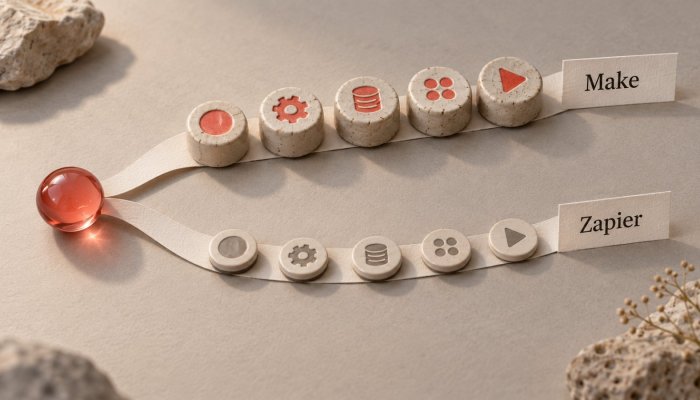 Make sau Zapier: cinci pași pot mări factura de până la nouă ori