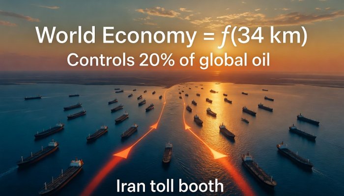 The Global Economy Is a Function of One Variable. This Variable Is 34 Kilometers Wide.