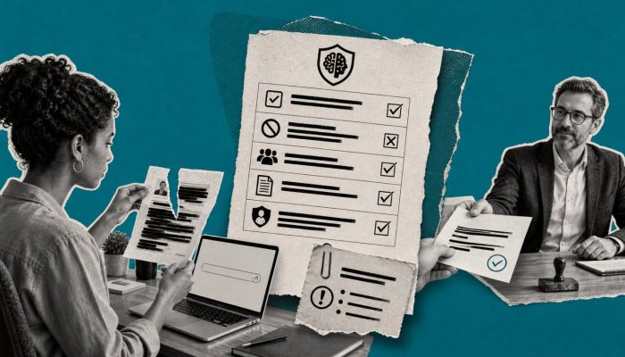 Política de IA no trabalho: o documento mínimo para proteger dados e decisões