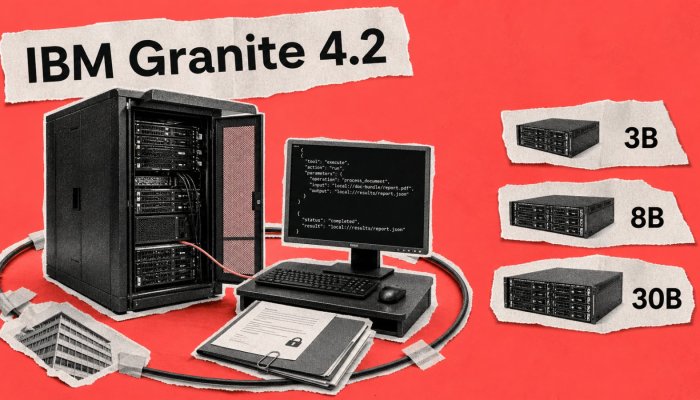 Granite 4.2 raciocina em três tamanhos — e mira agentes executados localmente