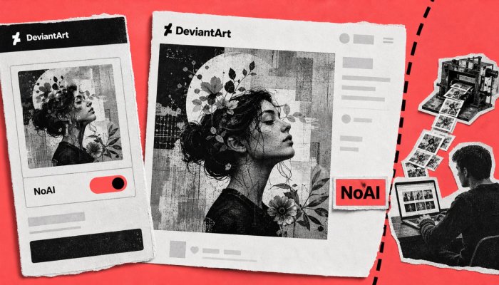 DeviantArt पर NoAI लगाएँ—यह रोक नहीं, अनुमति न होने का संकेत है