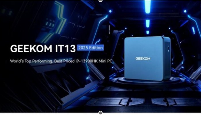GEEKOM IT13 2025 Edition Mini PC: The Best i9 Mini PC