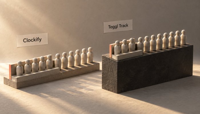 Clockify ou Toggl Track : l’interface plus fluide coûte plus cher