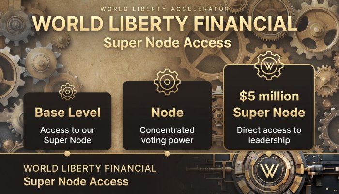 Pay-to-Play or Protocol Growth? World Liberty Financial Unveils "Super Node" Access