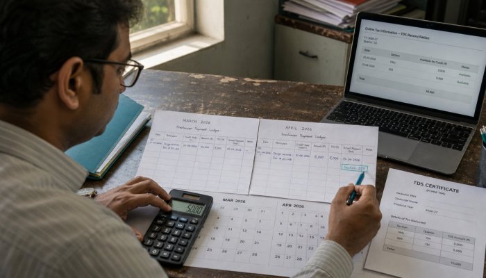 फ्रीलांस भुगतान पर पुराना TDS सेक्शन न लिखें—2026 में नंबर बदल गए