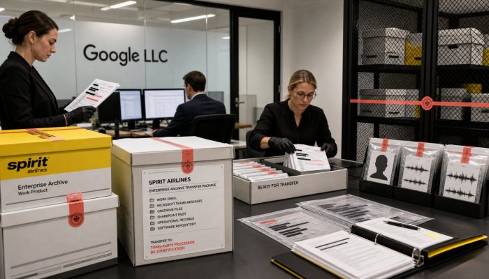Google membeli arsip Spirit US$10 juta—data kerja menjadi aset AI