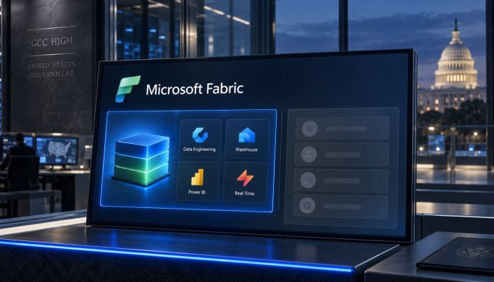 Microsoft Fabric가 미 정부 보안 클라우드에 들어갔다…전 기능은 아니다