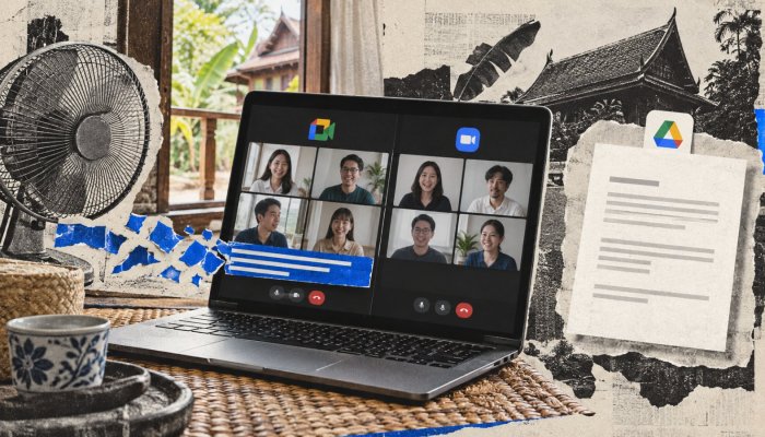 Google Meet หรือ Zoom สำหรับทีมไทย: คำบรรยายสดได้ แต่ไฟล์หลังประชุมไม่เท่ากัน