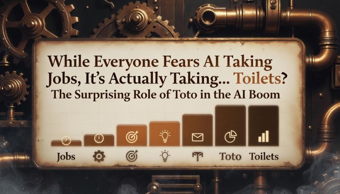 While Everyone Fears AI Taking Jobs, It's Actually Taking... Toilets? The Surprising Role of Toto in the AI Boom