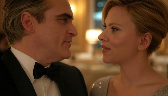 Scarlett Johansson discusses the 'bizarre' orgasm scene that caused Joaquin Phoenix to 'exit the studio'