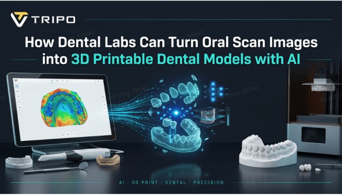 How Dental Colleges Can Turn Oral Scan Images into 3D Printable Dental Models to Teach with AI