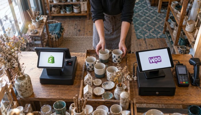 Shopify vagy WooCommerce: a kiszámítható díjért kontrollal fizetsz