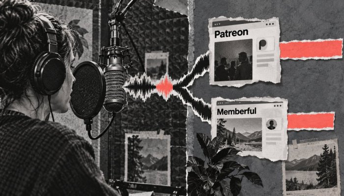 Patreon o Memberful: 10% cut laban sa $49 + 4.9% sa sariling site