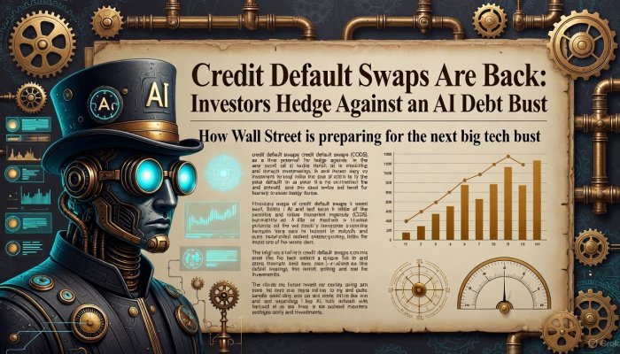 Credit Default Swaps Are Back: Investors Hedge Against an AI Debt Bust