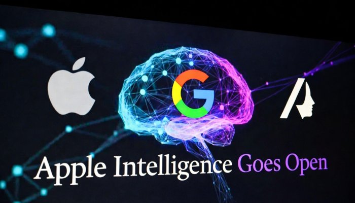 Apple to Open Apple Intelligence to Google and Anthropic Models in iOS 27