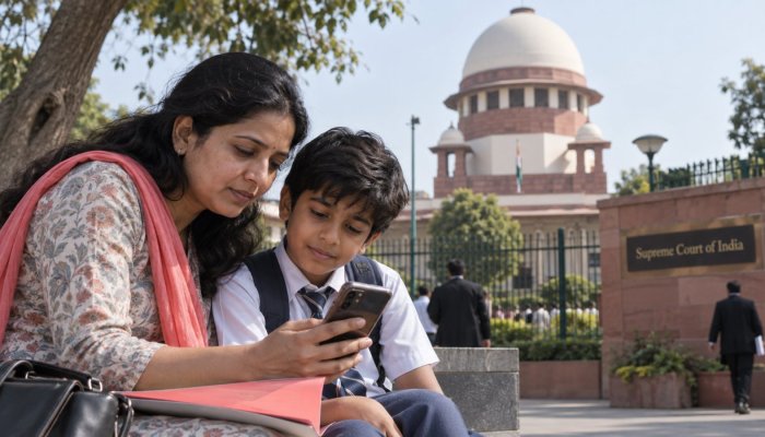 बच्चों के सोशल मीडिया खाते पर सवाल—Supreme Court ने जवाब मांगा