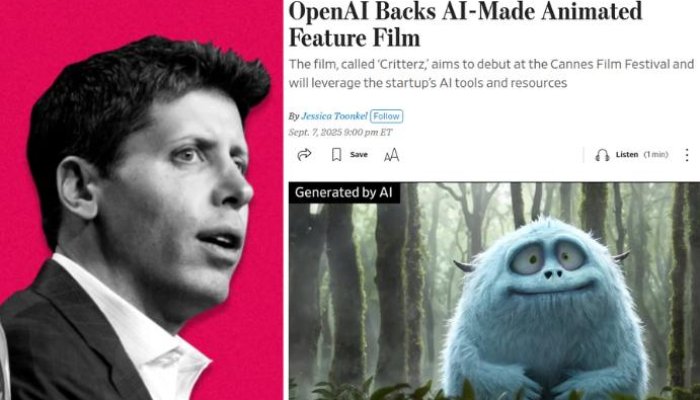 OpenAI Produces First Full-Length AI-Generated Animated Film with Critterz Project