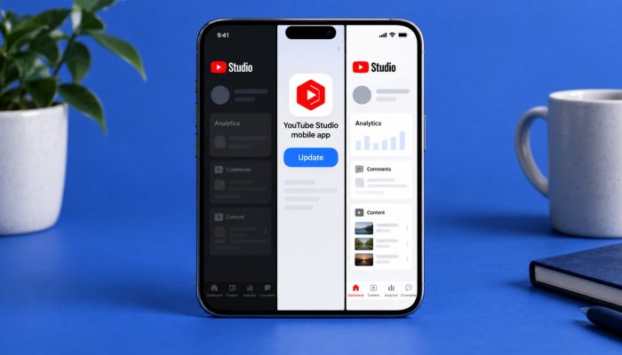 YouTube Studio يوقف الإصدارات القديمة: التحديث شرط لاستمرار الاستخدام