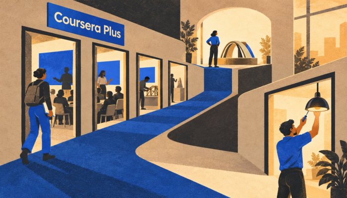 Coursera Plus أم LinkedIn Learning؟ الشهادة الأطول ليست دائمًا الأنسب