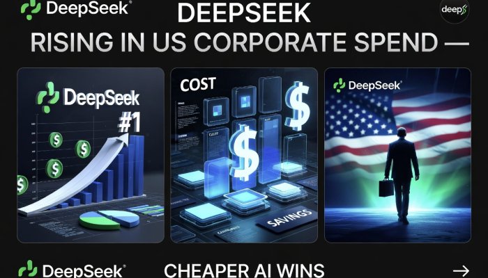 DeepSeek Climbs US Corporate Expense Reports as Companies Chase Cheaper AI