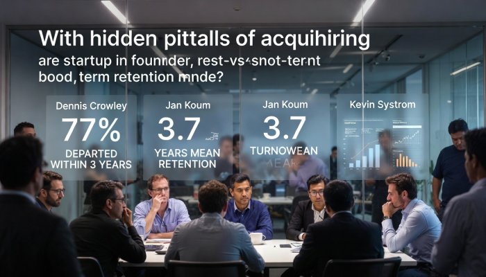 The Hidden Pitfalls of Acquihiring: Why Acquired Talent Often Flees Big Tech