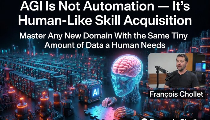 François Chollet’s Radical New Definition of AGI: It’s Not About Automation — It’s About Human-Like Skill Acquisition
