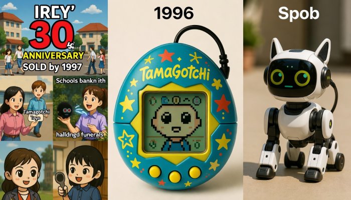 The Egg That Hatched "Living" Robots: Tamagotchi at 30