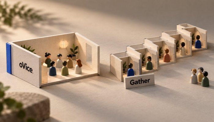 oViceかGatherか、会話の近さより課金単位が導入を左右する