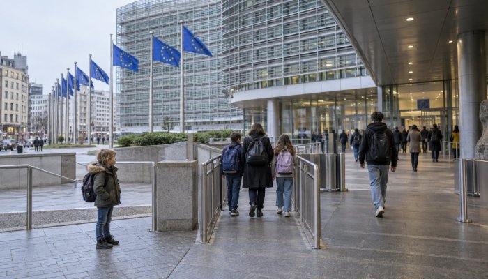 EU KIDS Act案、13歳未満禁止と15歳の自力登録を分ける