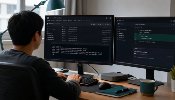 先别迁库:Cursor Origin同步GitHub时,权威源仍在GitHub