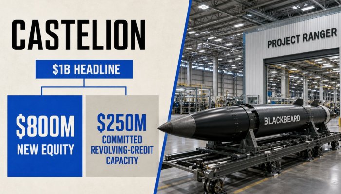 Castelion Raises $1B—but Only $800M Is New Equity