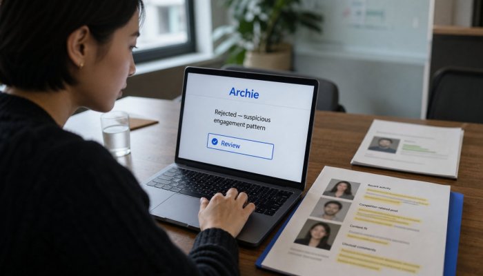 ArchiveのArchie、偽フォロワー判定を人間が覆せる設計