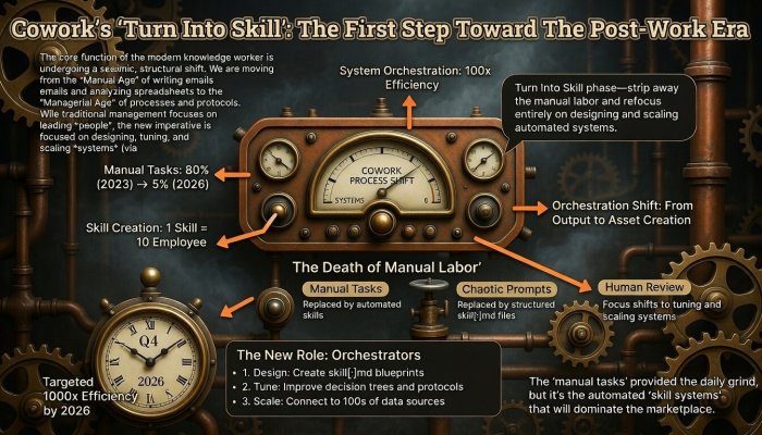 Cowork’s "Turn Into Skill": The First Step Toward The Post-Work Era